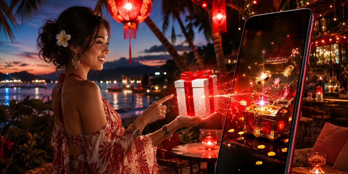 Pemain casino mobile menikmati permainan di perangkat modern